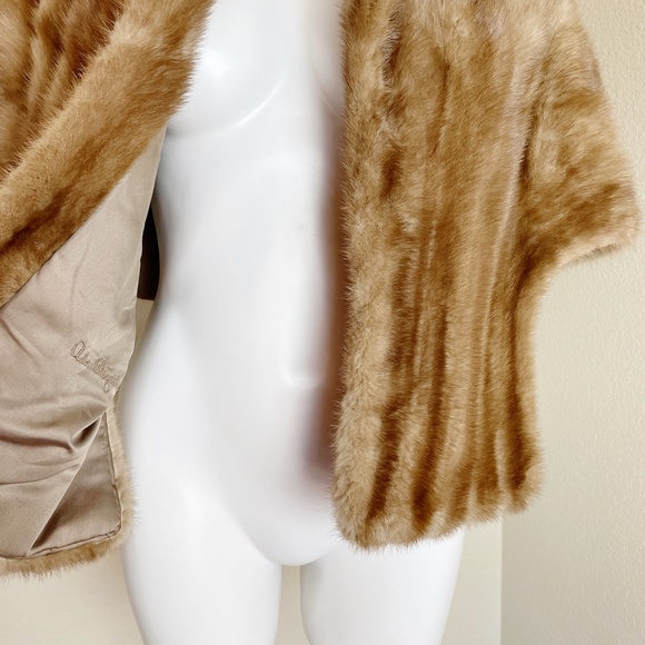 Julius Garfinckel & Co. | Vintage Authentic Mink Stole - Picture 4 of 8
